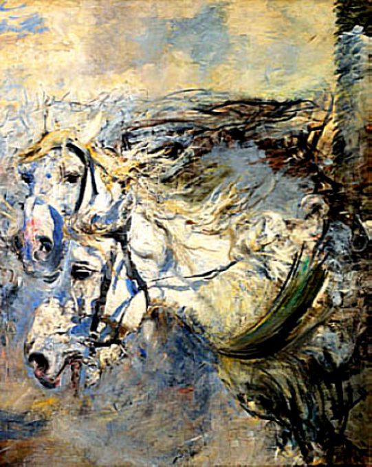 Boldini,_Two_White_Horses